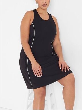 Livi Lane Bryant Fit & Flare Soft Activewear Athletic Dress Racerback Sporty 4X